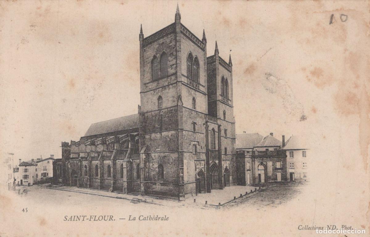 Cartoline: France Saint Flour Cath&eacute;drale Architecture 1910s *YAD304