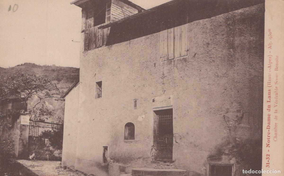 Cartoline: France Notre Dame du Laus Chambre S&oelig;ur Beno&icirc;te Sanctuaire Unposted *YAD319