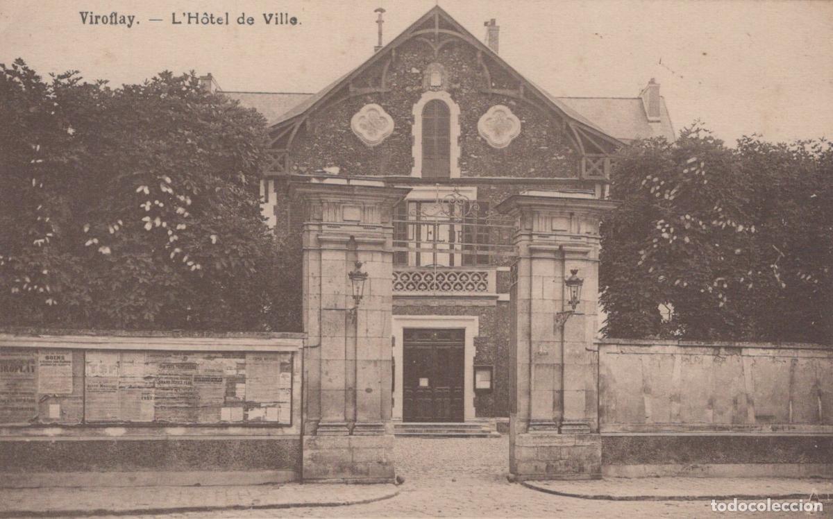 Cartoline: France Viroflay &Icirc;le de L H&ocirc;tel de Ville Architecture *YAD335