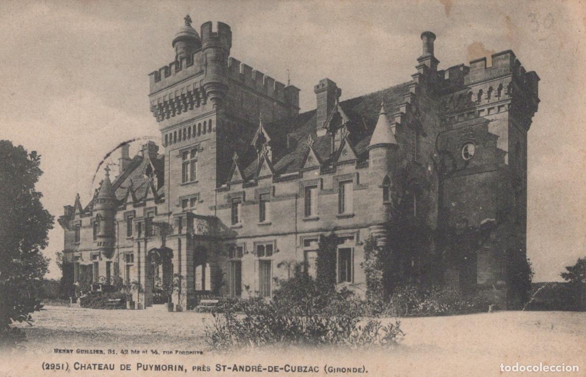 Postkarten: France St Andr&eacute; de Cubzac Ch&acirc;teau de Puymorin Architecture Majestueuse *YAD364