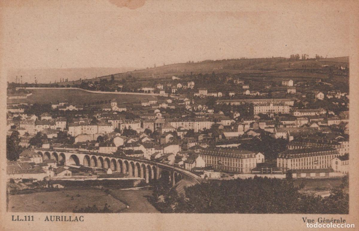Postkarten: France Aurillac Panorama Urbain Viaduc Ville 1947 *YAD281