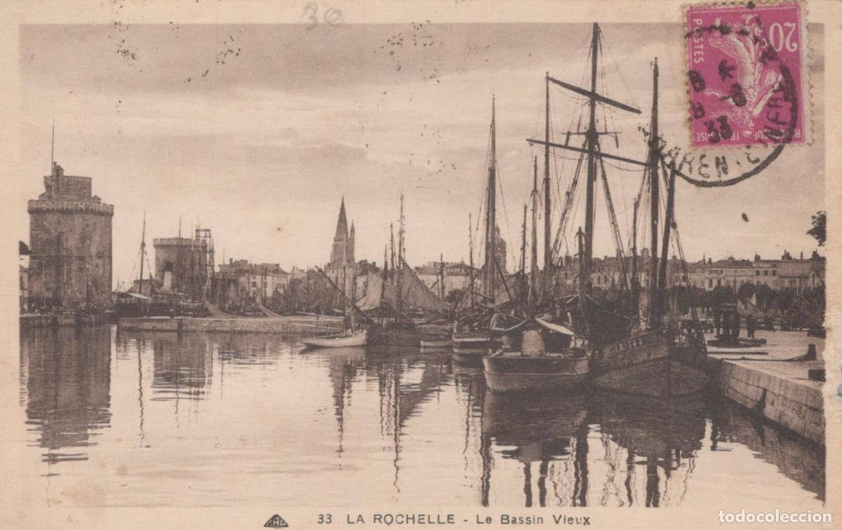 Postales: France La Rochelle Le Bassin Vieux Posted *YAD380