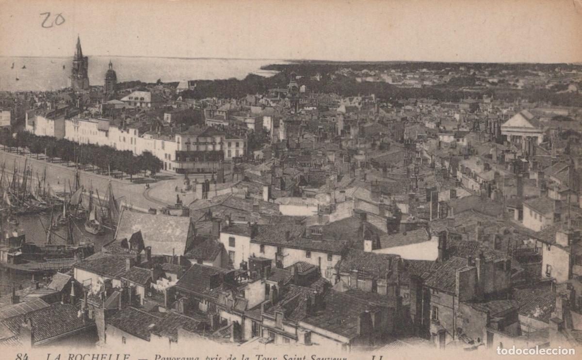 Postales: France La Rochelle Panorama Pris de la Tour Saint Sauveur *YAD385