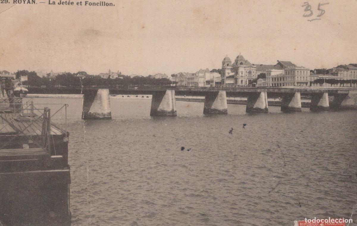 Postales: France Royan Roy AN la Jet&eacute;e Foncillon Vue Portuaire *YAD404