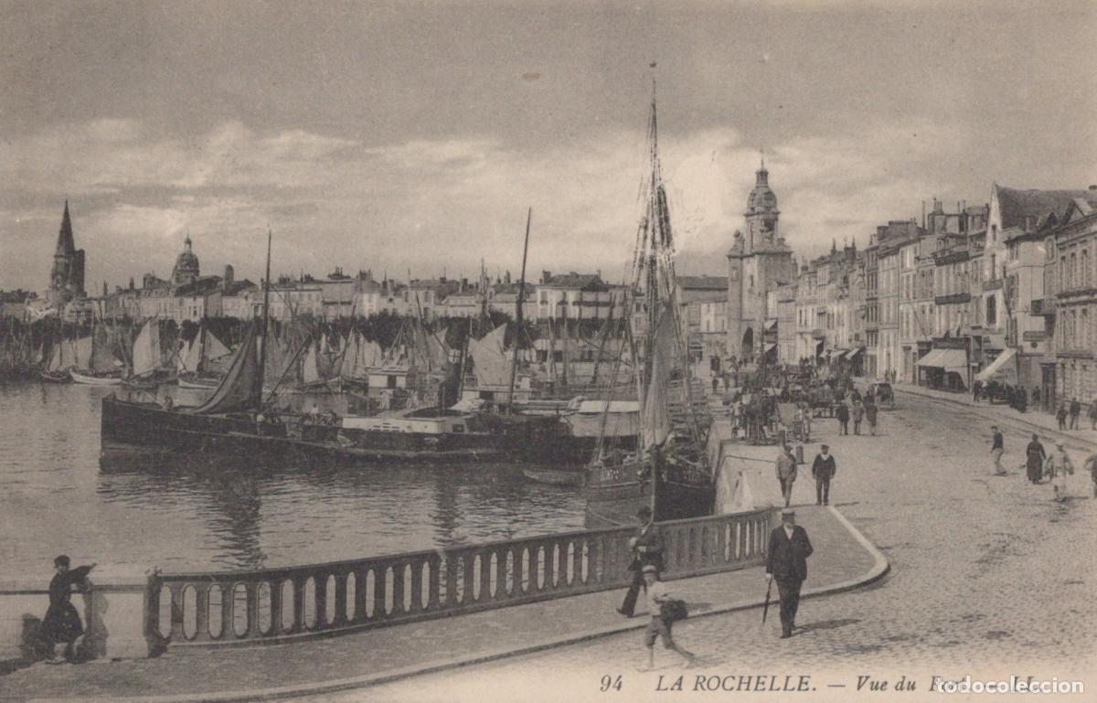 Postales: France La Rochelle Vue du Port Unposted *YAD400
