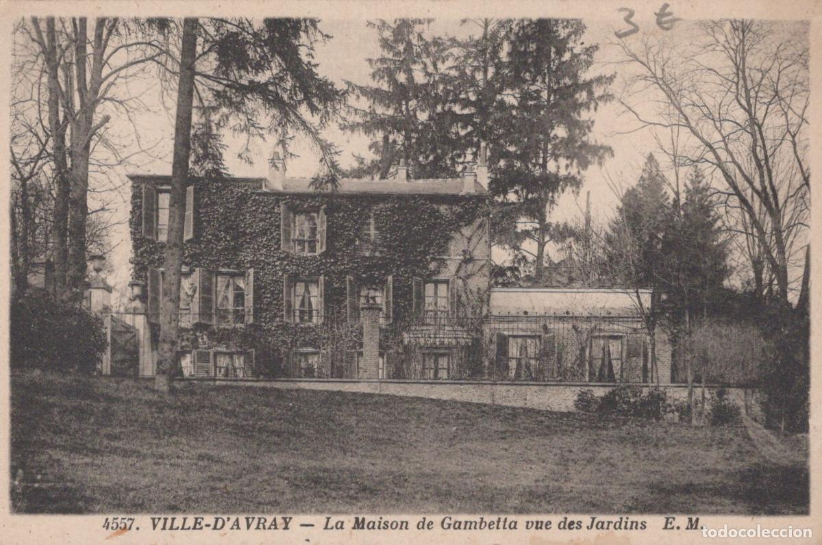 Postales: France Ville D Avray La Maison de Gambetta Jardins Architecture Lierre *YAD326