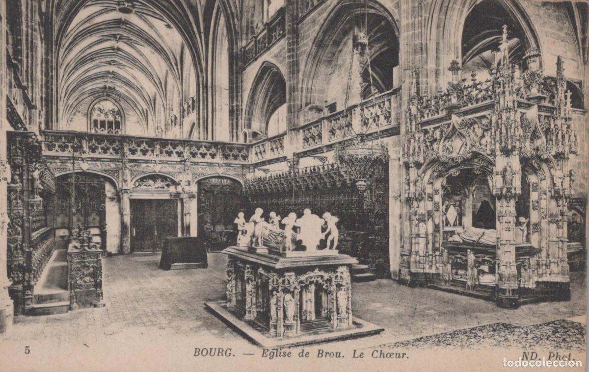 Postales: France Bourg en Bresse &Eacute;glise de Brou Ch&oelig;ur Gothique Unposted *YAD331
