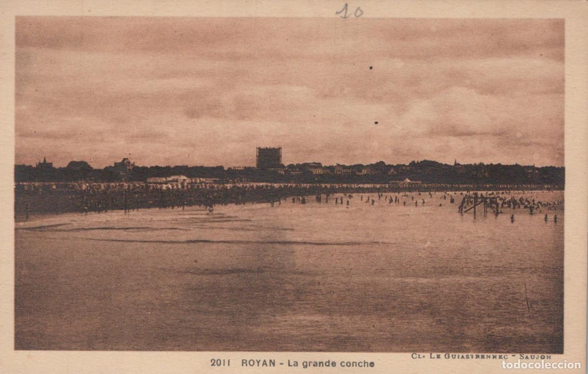 Postales: France Royan La Grande Conche Plage Estivale Unposted *YAD424