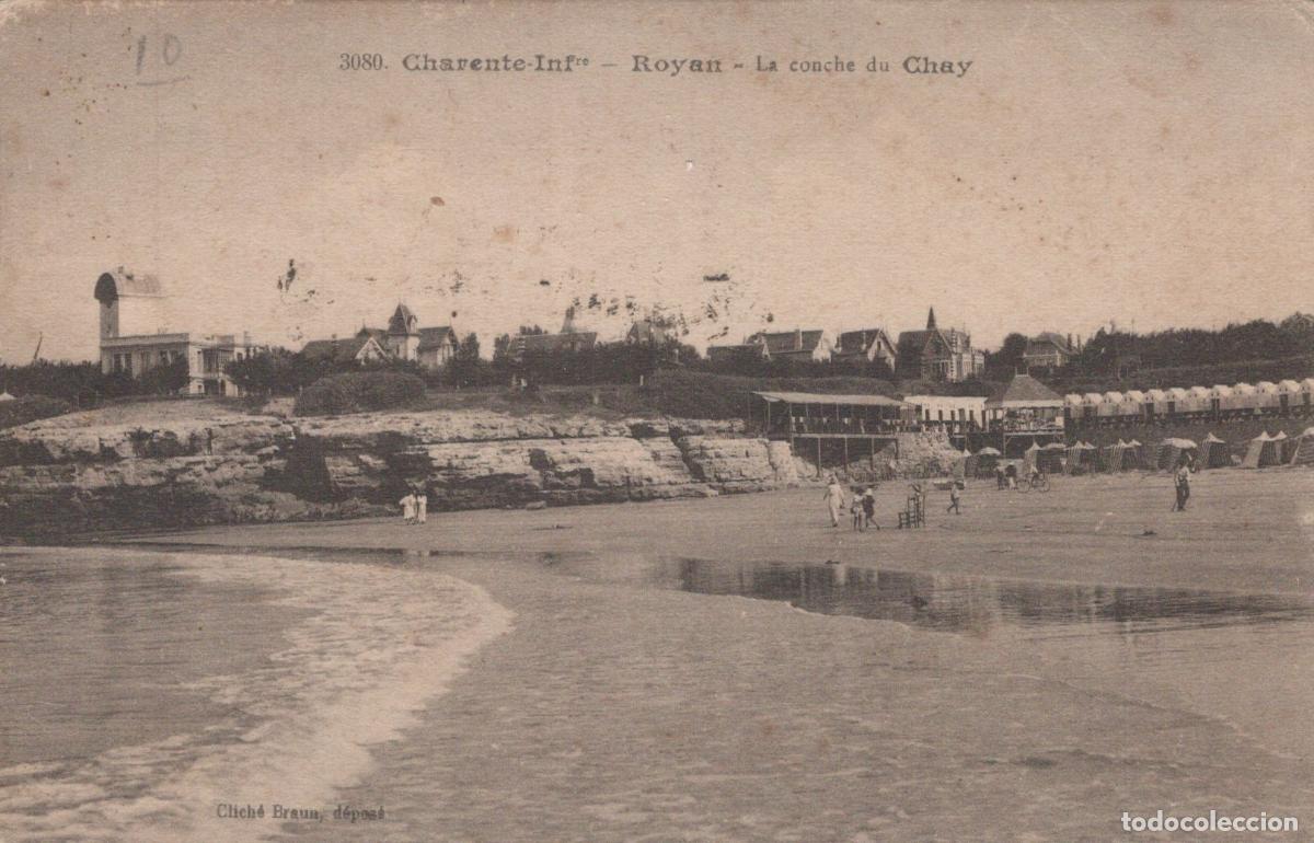 Postales: France Royan La Conche du Chay Plage C&ocirc;ti&egrave;re *YAD429