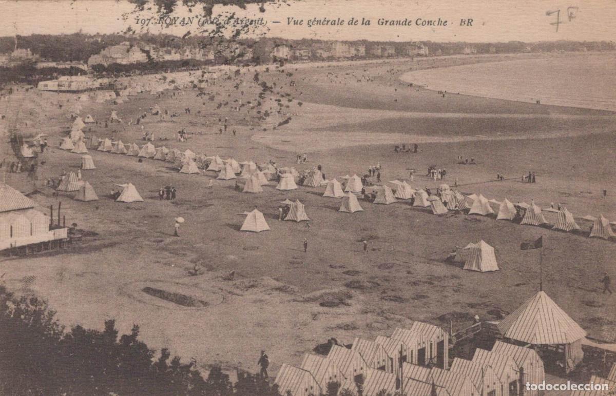 Postales: France Royan Grande Conche Plage Foule *YAD445