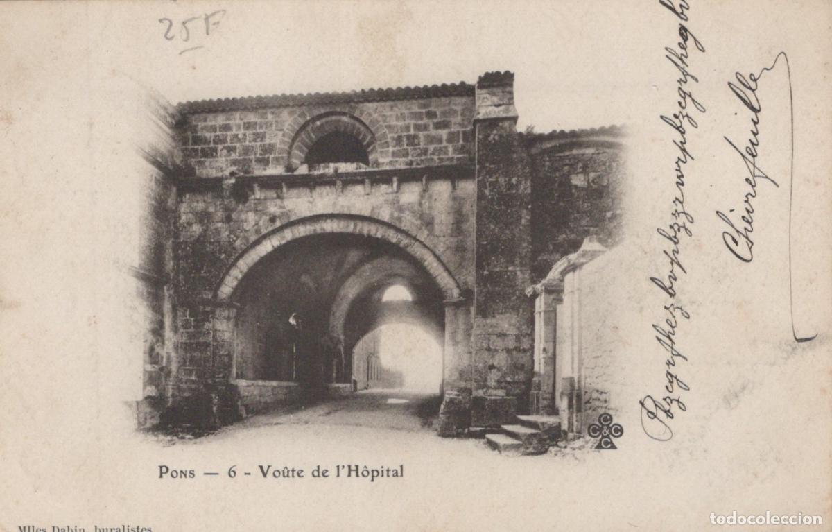 Postales: France Pons Vo&ucirc;te de L H&ocirc;pital Architecture *YAD455
