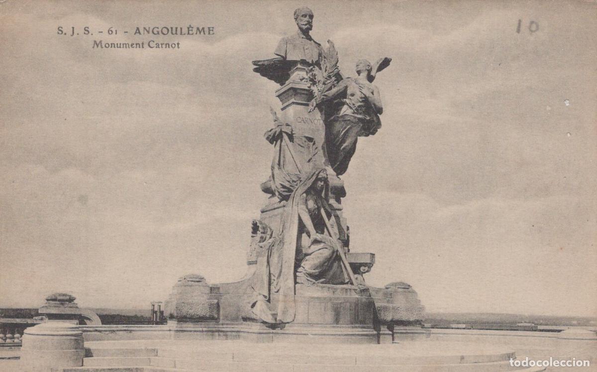 Postales: France Angoul&ecirc;me Monument Carnot *YAD460