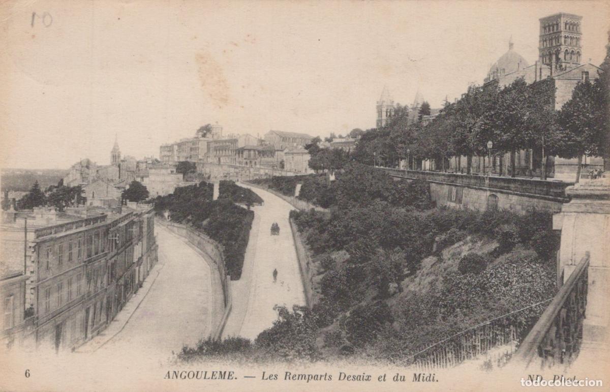 Postales: France Angouleme Les Remparts Desaix et du MIDI *YAD465