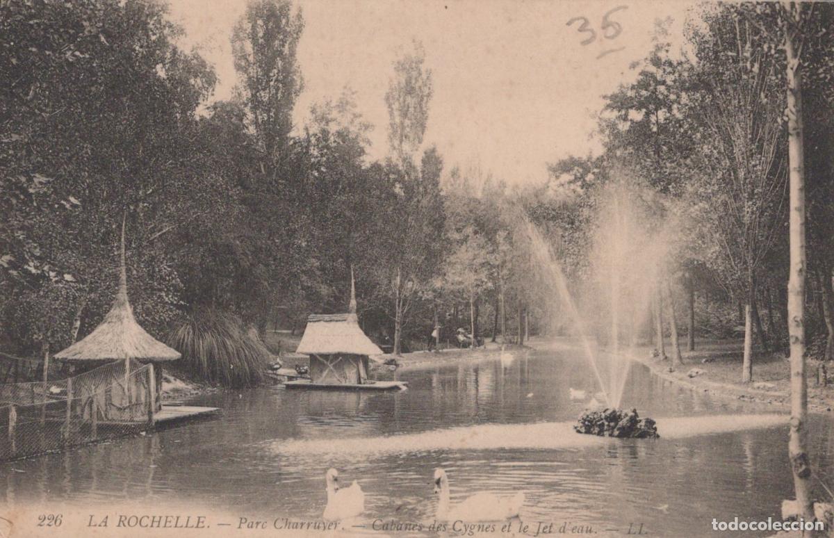 Postales: France La Rochelle Parc Charruyer Posted *YAD396