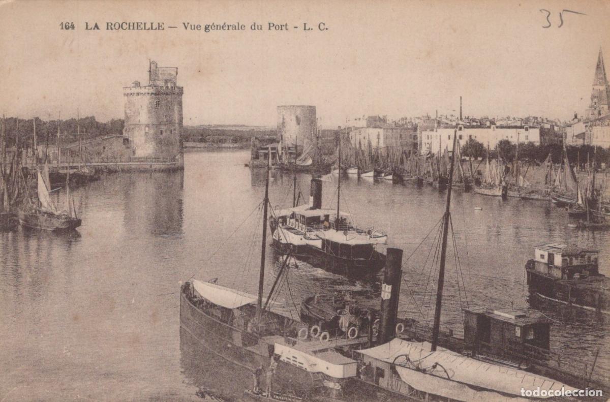 Postales: France La Rochelle Vue G&eacute;n&eacute;rale du Port Avec Ses Bateaux Unposted *YAD489