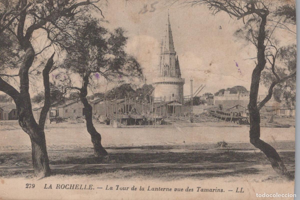 Postales: France La Rochelle La Tour de la Lanterne Port *YAD485