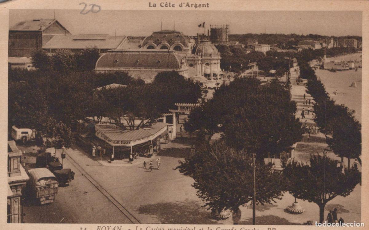 Cartes Postales: France Royan Le Casino Municipal Grande Conche *YAD411