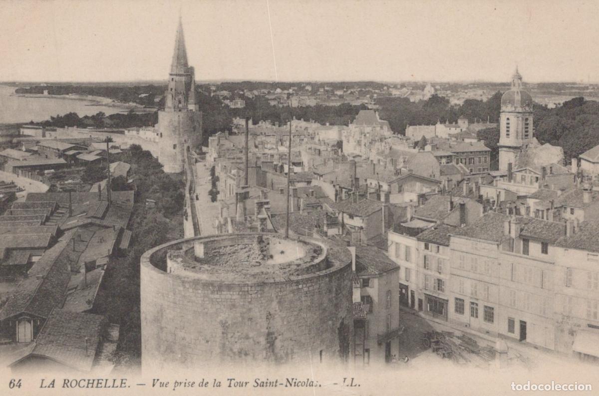 Cartes Postales: France La Rochelle Vue Panoramique Tours Saint Nicolas Unposted *YAD509