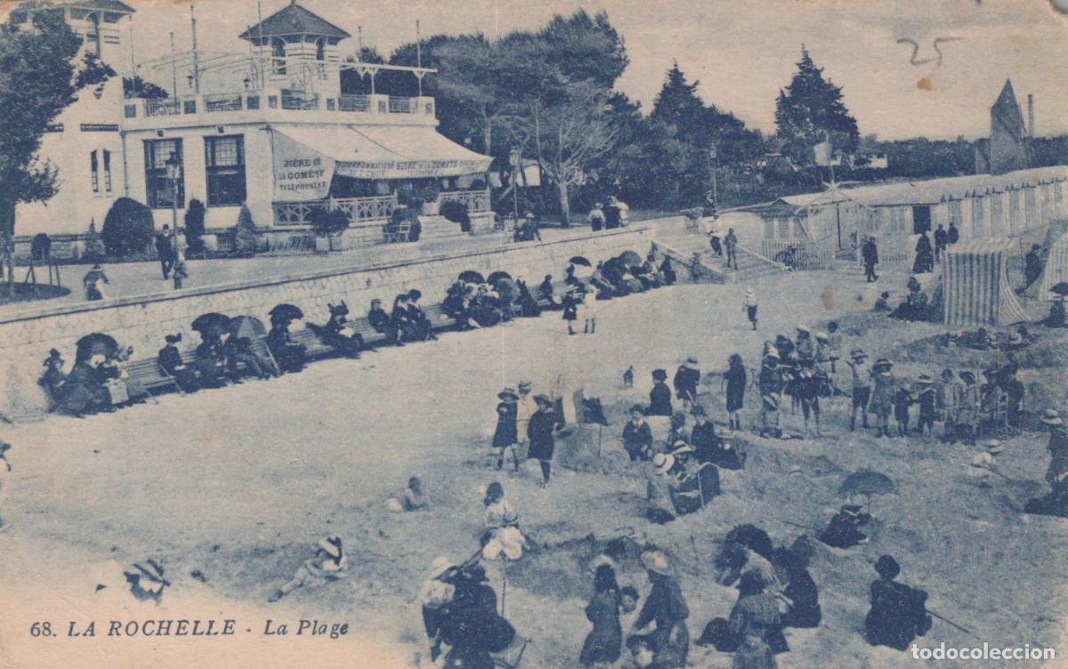 Cartes Postales: France La Rochelle Plage Vie Baln&eacute;aire Anim&eacute;e *YAD514