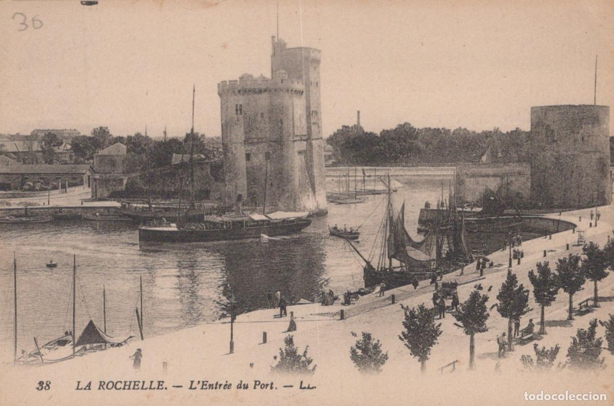 Cartes Postales: France La Rochelle Port Tours Voiliers Post&eacute;e *YAD510