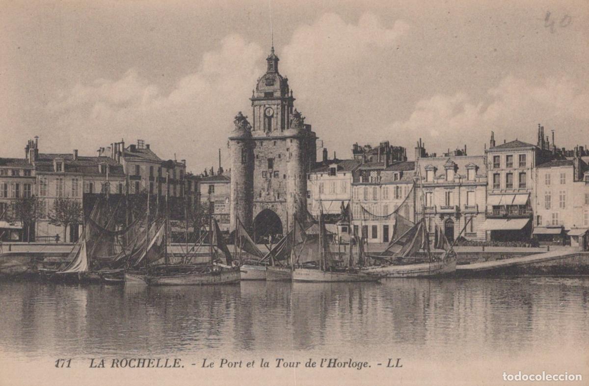 Cartes Postales: France La Rochelle Le Port Tour de L Horloge Voiliers *YAD515