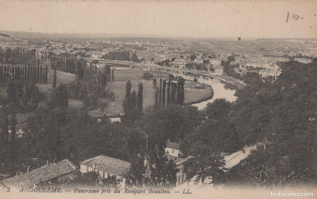 Cartes Postales: France Angouleme Panorama Beaulieu Rempart Charente Unposted *YAD535