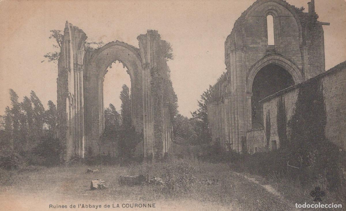 Cartes Postales: France La Couronne Ruines Abbaye Architecture Unposted *YAD545