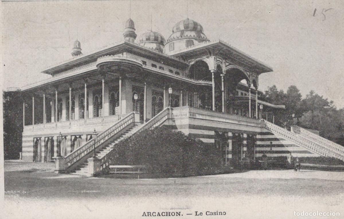 Cartes Postales: France Arcachon Casino D Architecture &Eacute;l&eacute;gante Unposted *YAD569