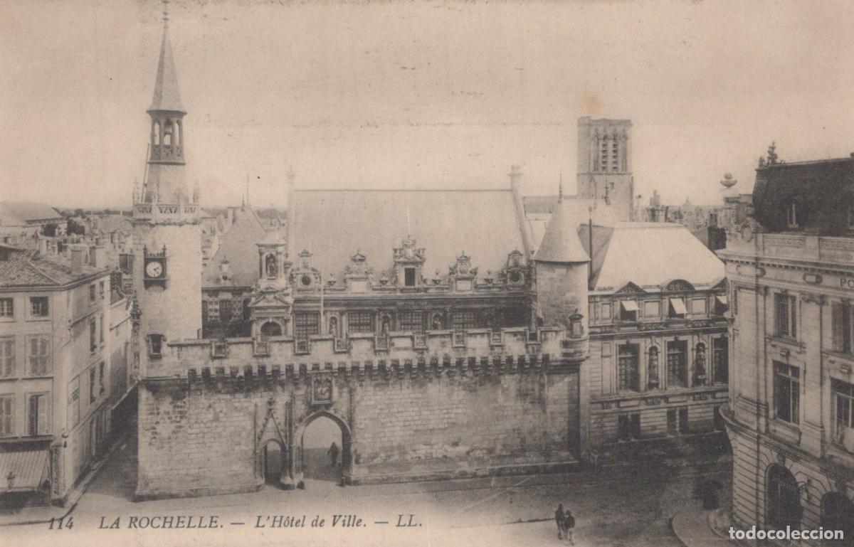 Cartoline: France La Rochelle H&ocirc;tel de Ville Architecture Historique Unposted *YAD506