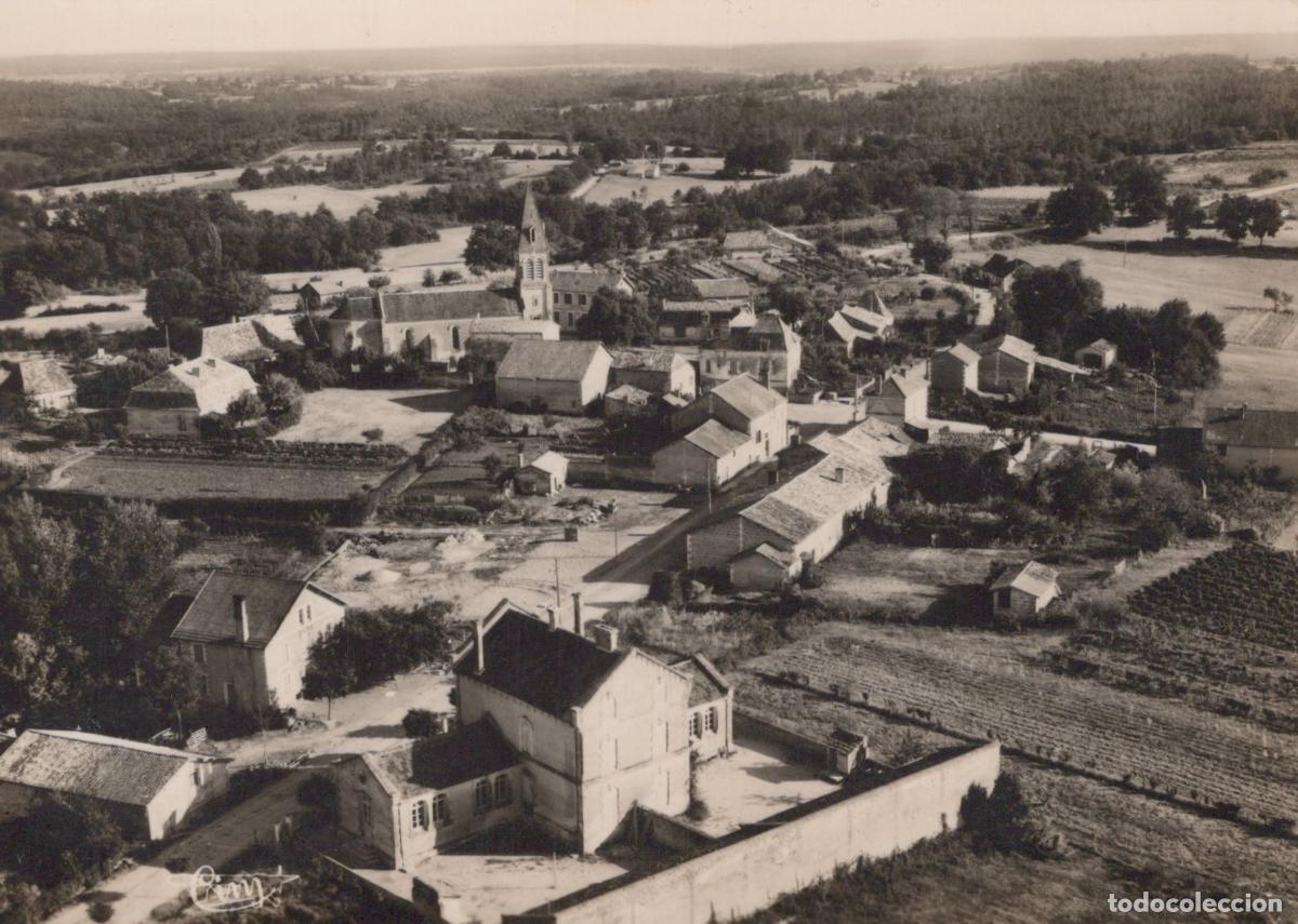 Postcards: France St Michel de Double Vue A&eacute;rienne Village Real Photo Unposted *YAD674