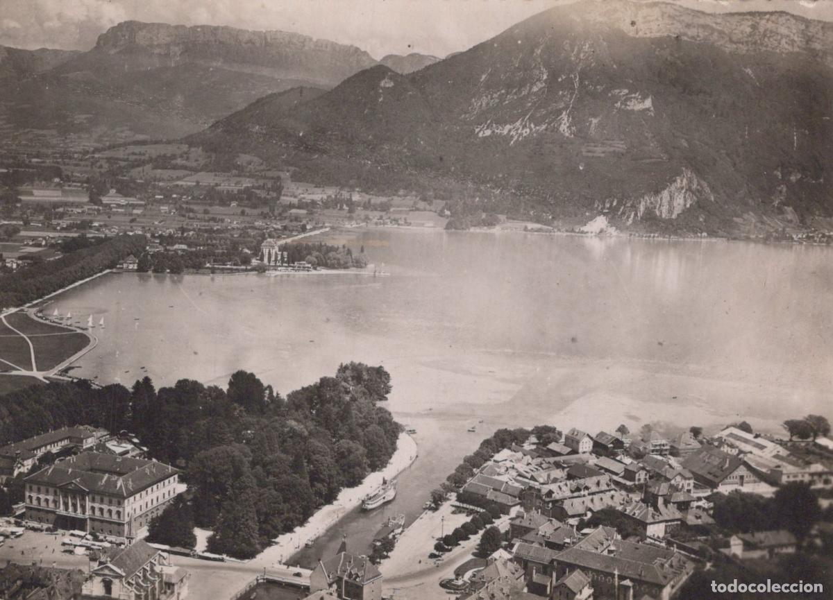 Postcards: France Annecy Lac Montagnes Ville Vue Unposted *YAD680
