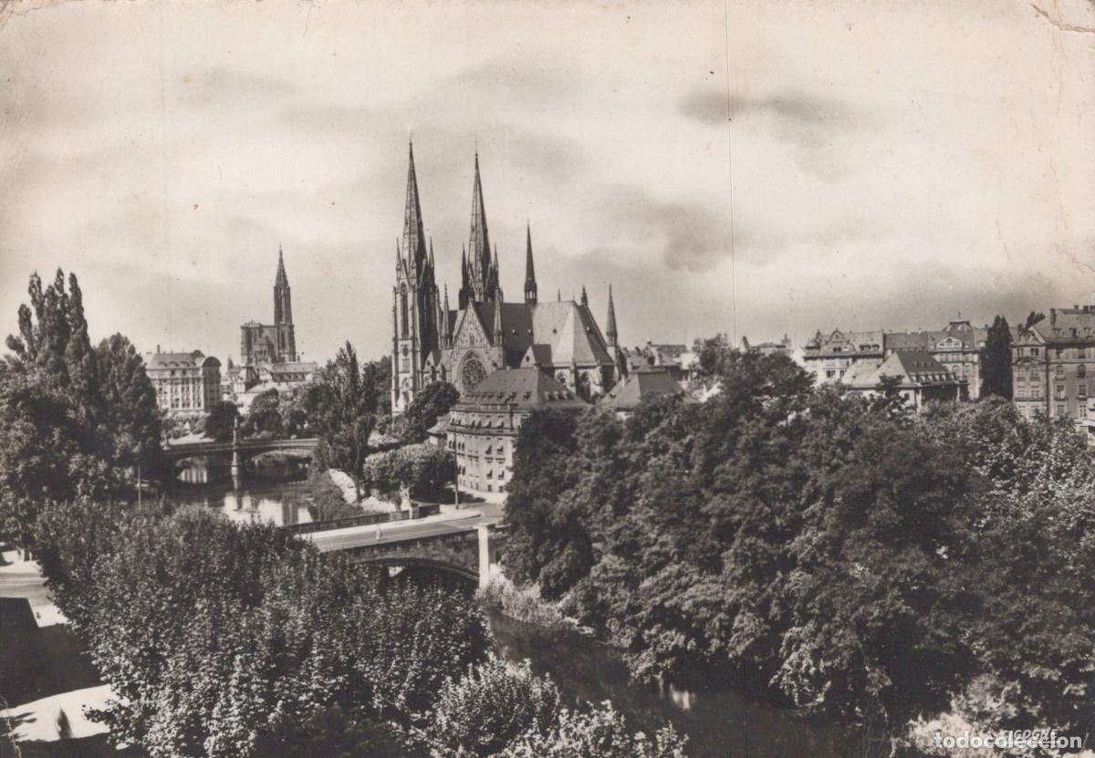 Postcards: France Strasbourg &Eacute;glise Saint Paul Cath&eacute;drale ILL Ponts Real Photo *YAD694