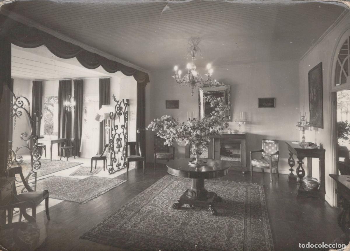 Postcards: France Inconnu Int&eacute;rieur Salon &Eacute;l&eacute;gant Meubles Anciens Fleurs *YAD705