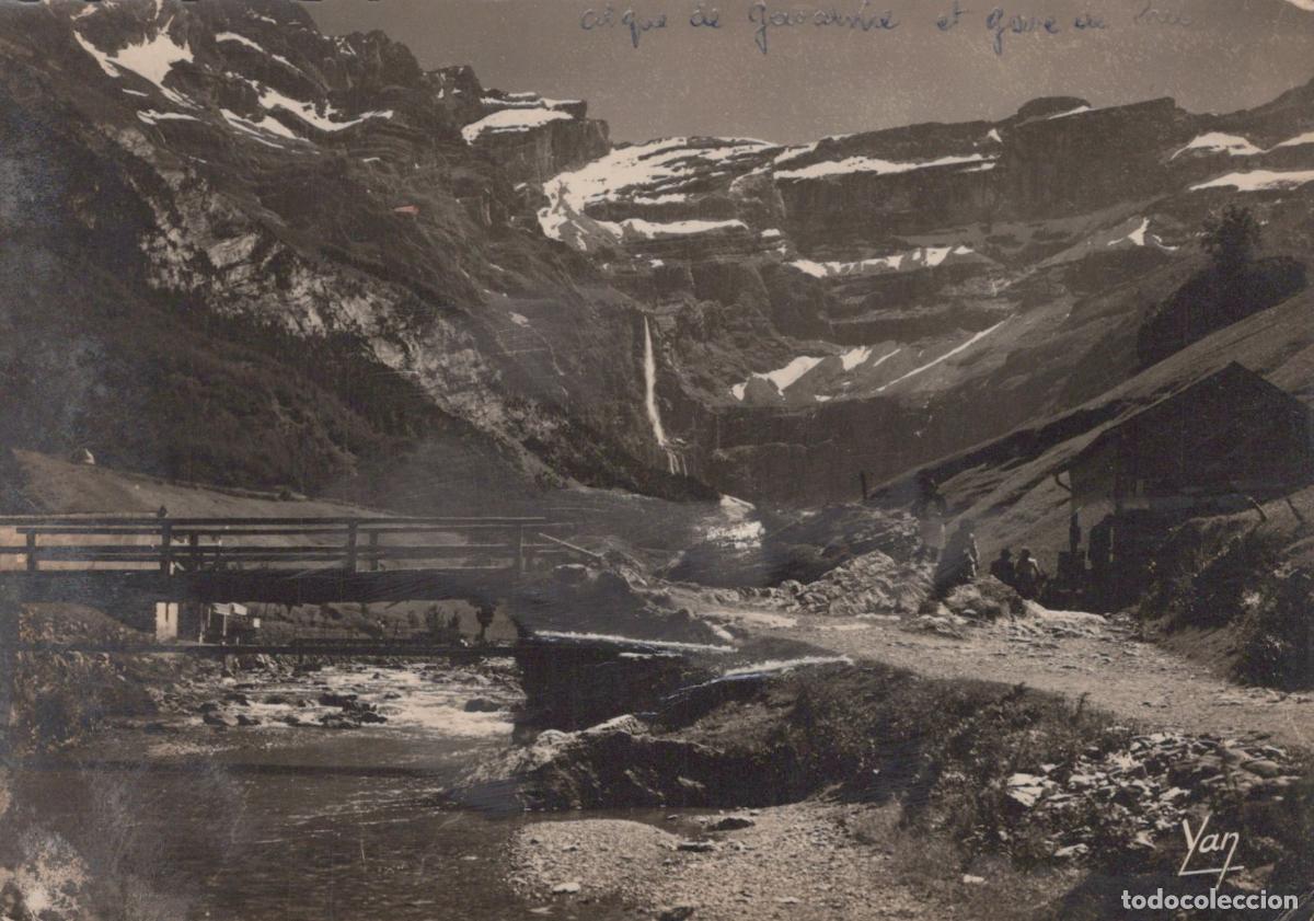 Postcards: France Gavarnie Cirque de Cascade Gave Pont Brioule Unposted *YAD771