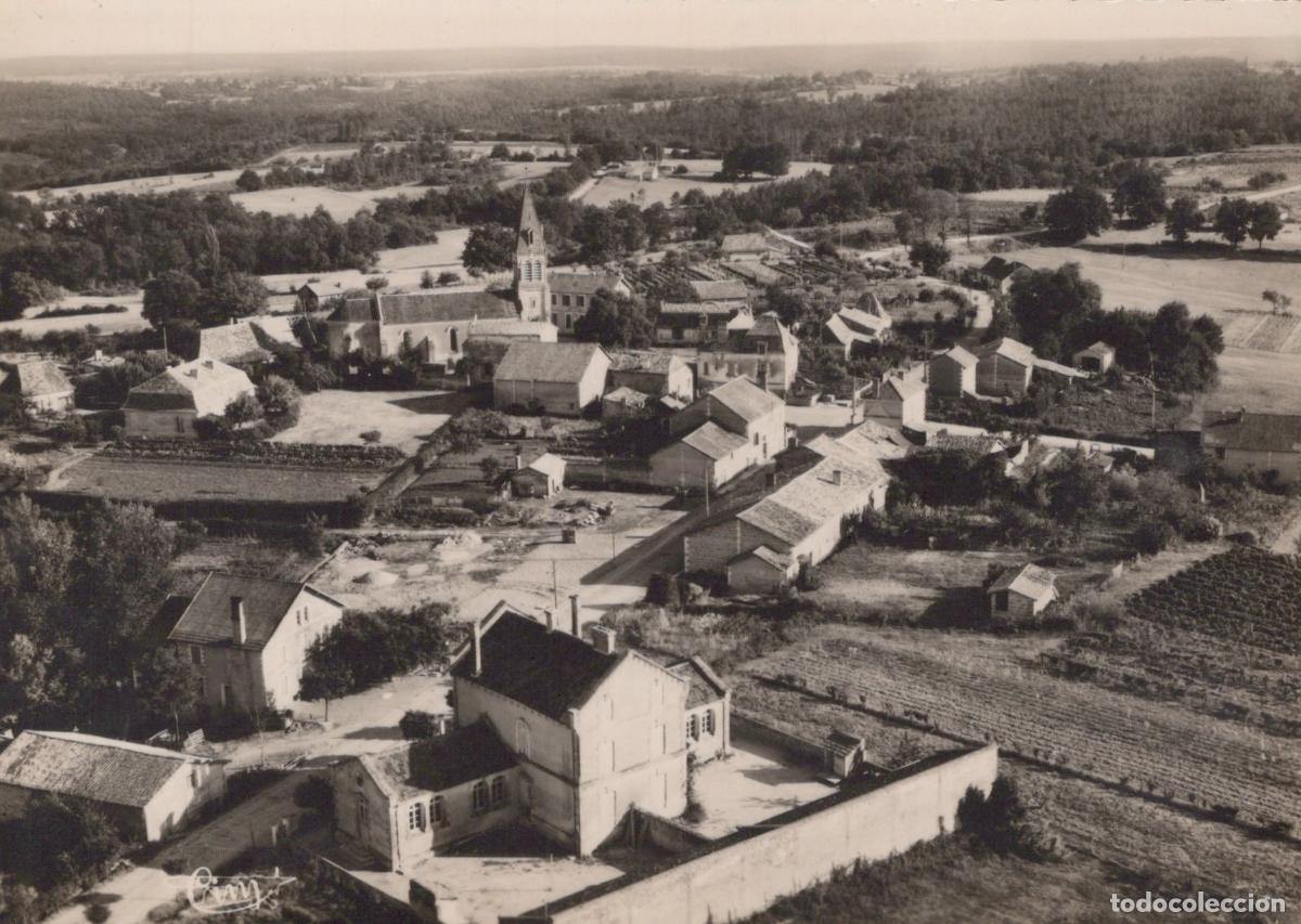 Postcards: France St Michel de Double Vue A&eacute;rienne Village Real Photo Unposted *YAD776