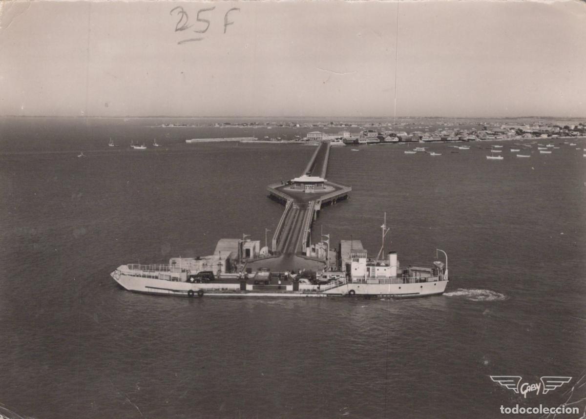 Postcards: France St Georges D Oleron Embarcad&egrave;re Car Ferry *YAD701