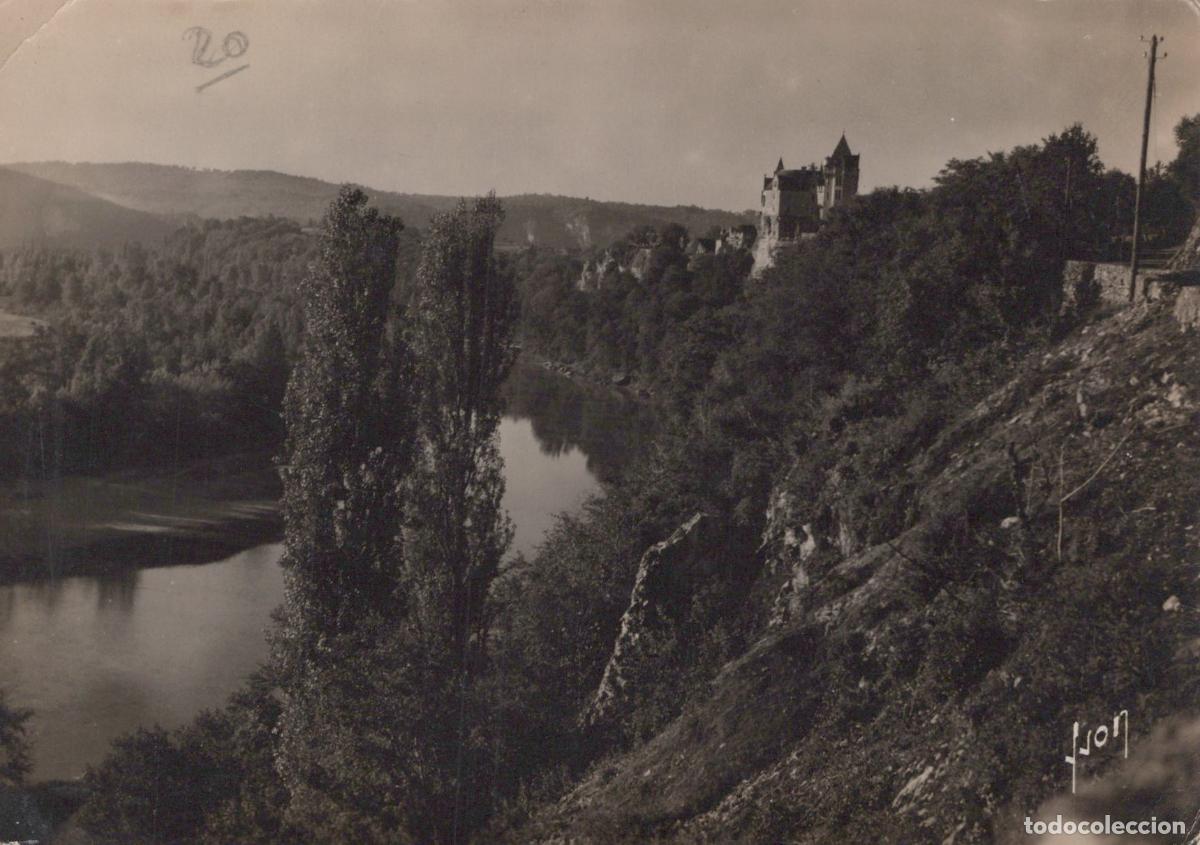 Postcards: France Vitrac Ch&acirc;teau de Montfort Rivi&egrave;re Unposted *YAD791