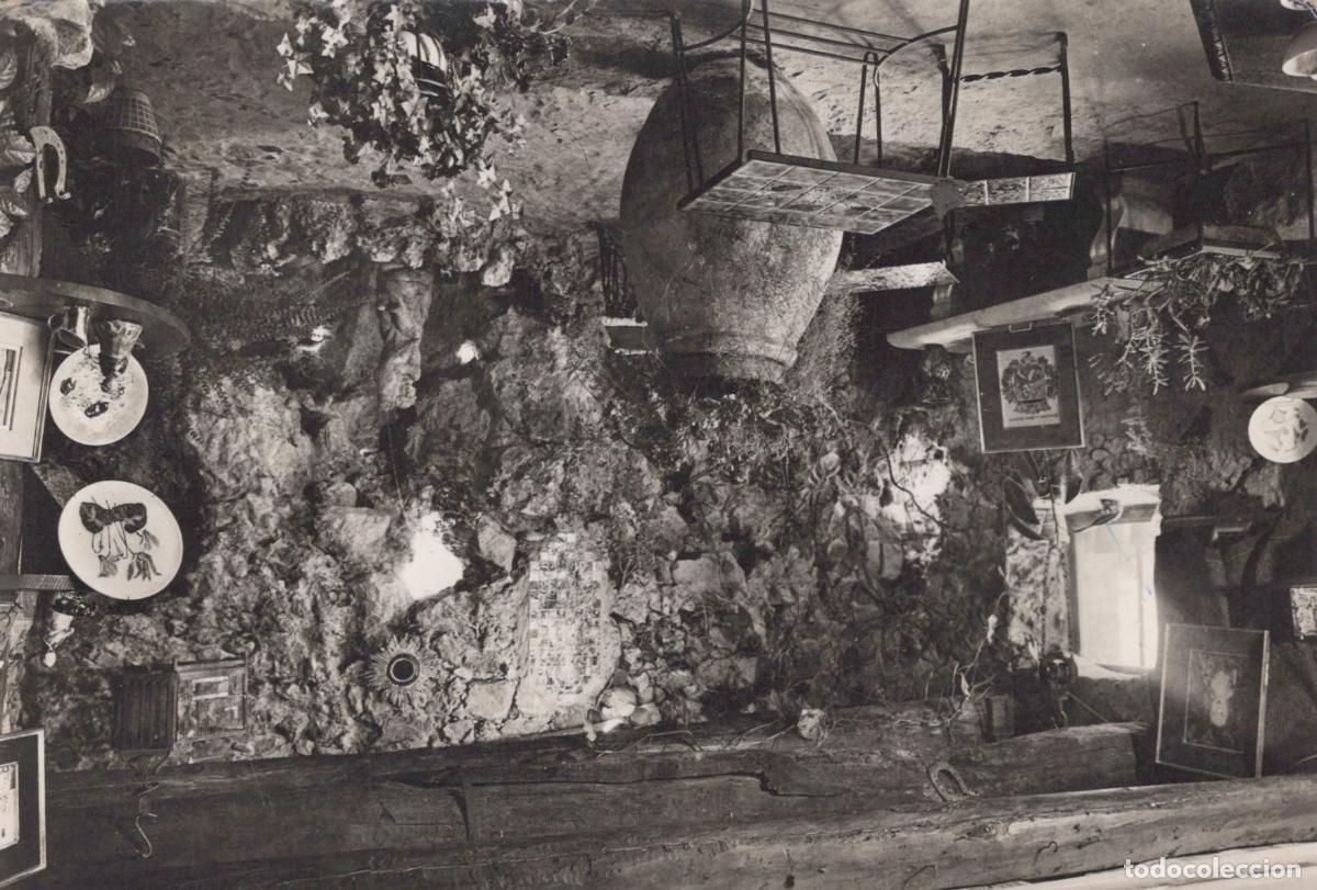 Postcards: France St Jeannet La Grotte Evar Int&eacute;rieur Emaux D Real Photo Unposted *YAD800