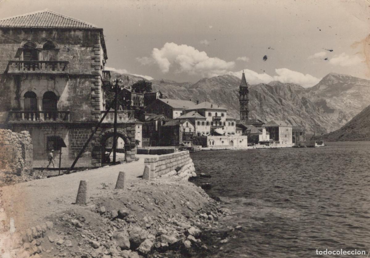 Postales: Montenegro Perast Historic Coastal Town Architecture *YAD722