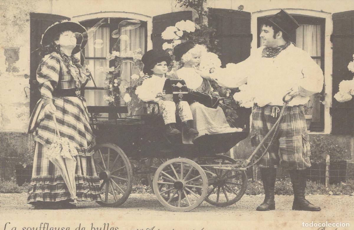 Postales: France Bordeaux Performance la Souffleuse de Bulles Unposted *YAD811