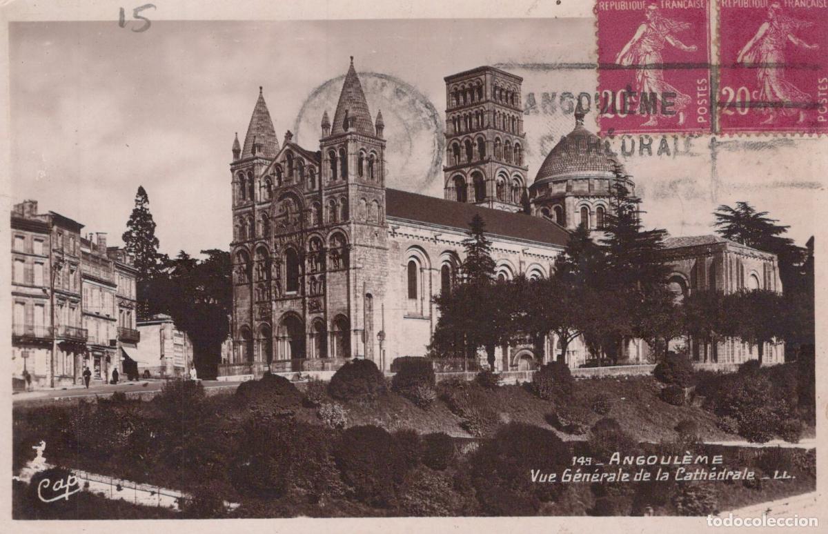 Postales: France Angoul&ecirc;me Cath&eacute;drale Saint Pierre Architecture Romane *YAD840