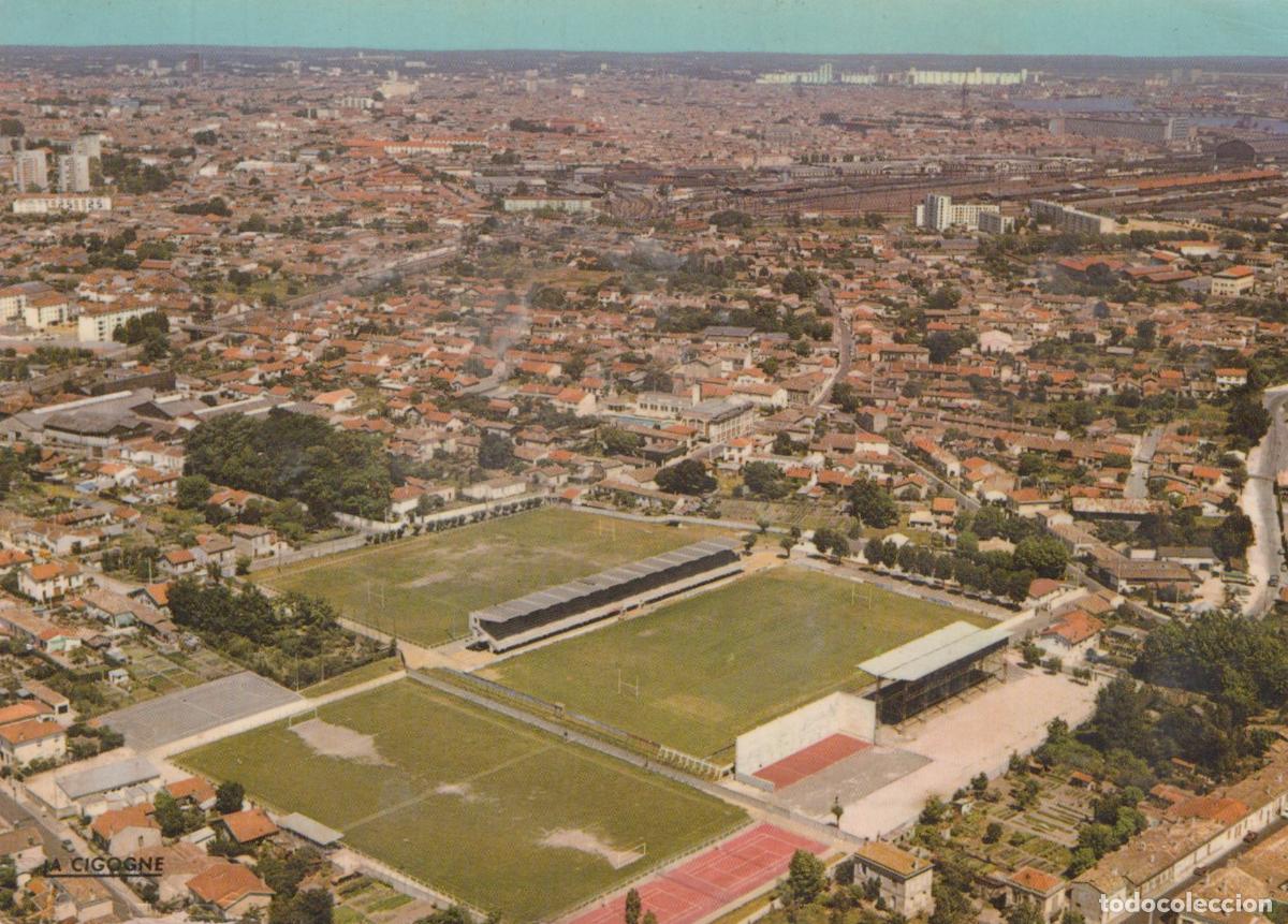 Postales: France Begles Vue A&eacute;rienne du Stade Musard Ville Affranchie *YAD757