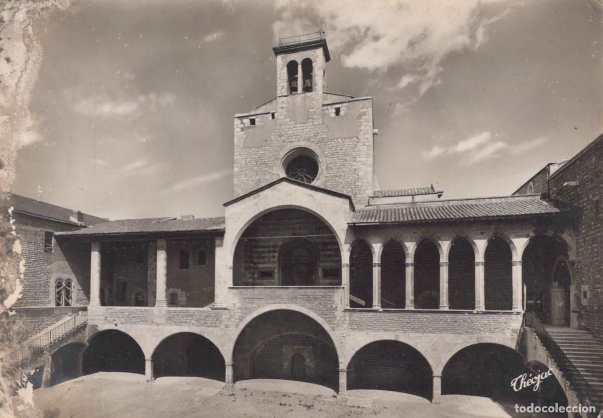 Postales: France Perpignan Palais des Rois de Majorque Cour Real Photo Unposted *YAD772
