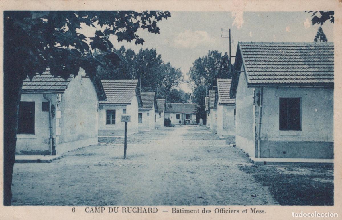 Postales: France Camp du Ruchard Camp Militaire B&acirc;timent Officiers Mess *YAD865