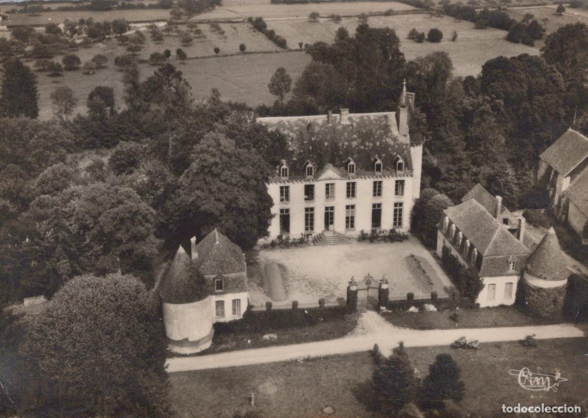 Postales: France Boissy Maugis Ch&acirc;teau de Maison Maugis Vue A&eacute;rienne Real Photo *YAD802