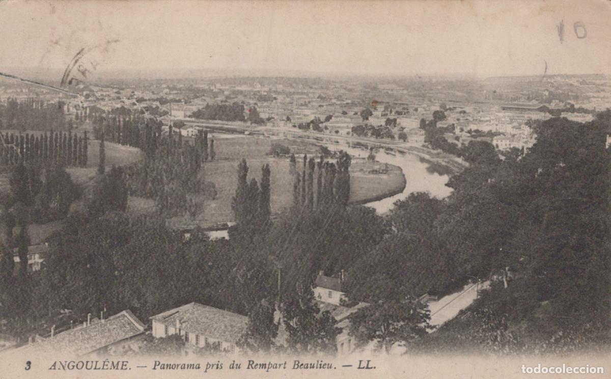 Cartes Postales: France Angoul&ecirc;me Panorama Urbain du Rempart Beaulieu *YAD827