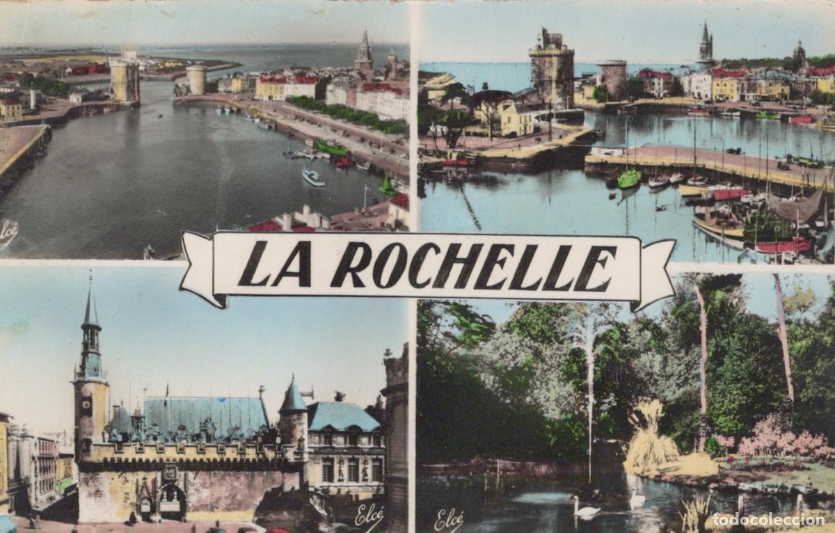 Postais: France La Rochelle Port Tours Architecture Jardin *YAD926