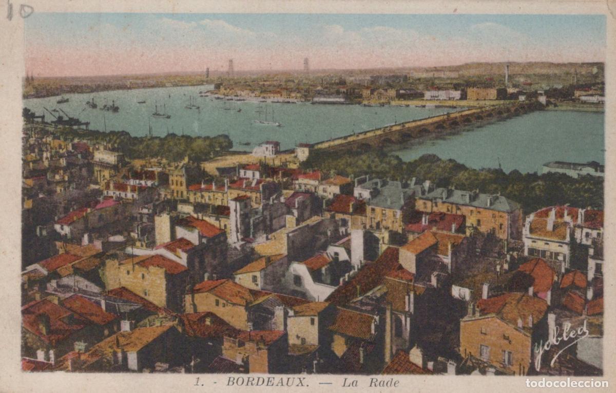 Postais: France Bordeaux Paysage Urbain Garonne Pont de Pierre *YAD935