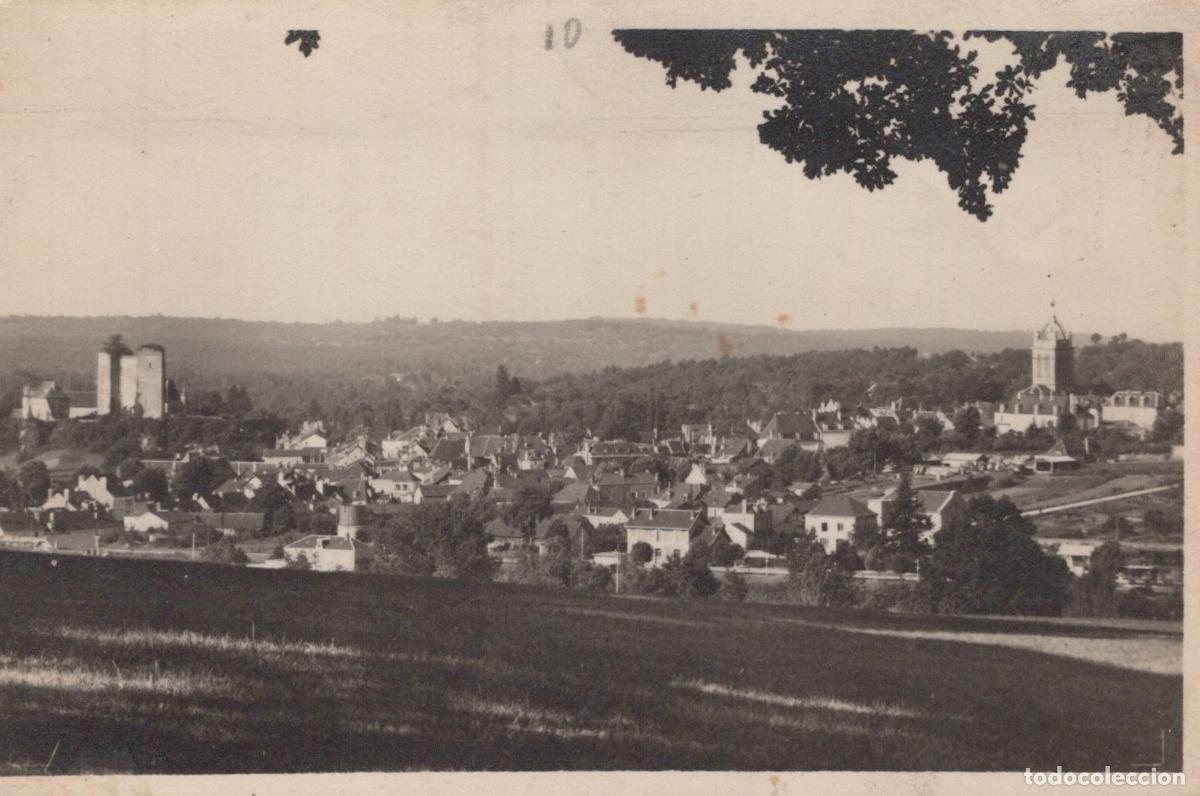 Postais: France Excidueil Vue G&eacute;n&eacute;rale Village M&eacute;di&eacute;val Ch&acirc;teau &Eacute;glise Circul&eacute;e *YAD950