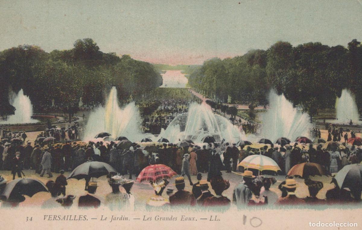 Postais: France Versailles &Icirc;le de Jardins Grandes Eaux *YAD955